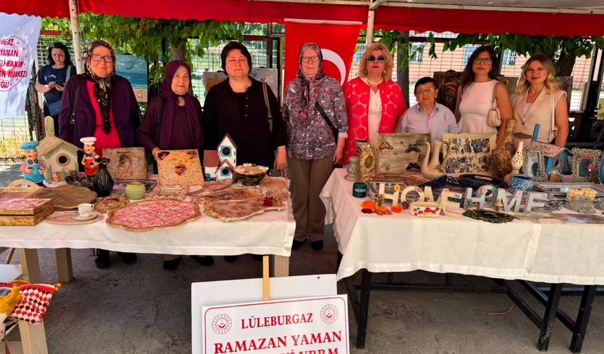Huzurevi Sakinlerinin El Emeği Eserleri Beğeni Topladı