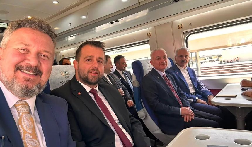 Halkalı–Kapıkule Demiryolu Hattı Test Sürüşü Yapıldı