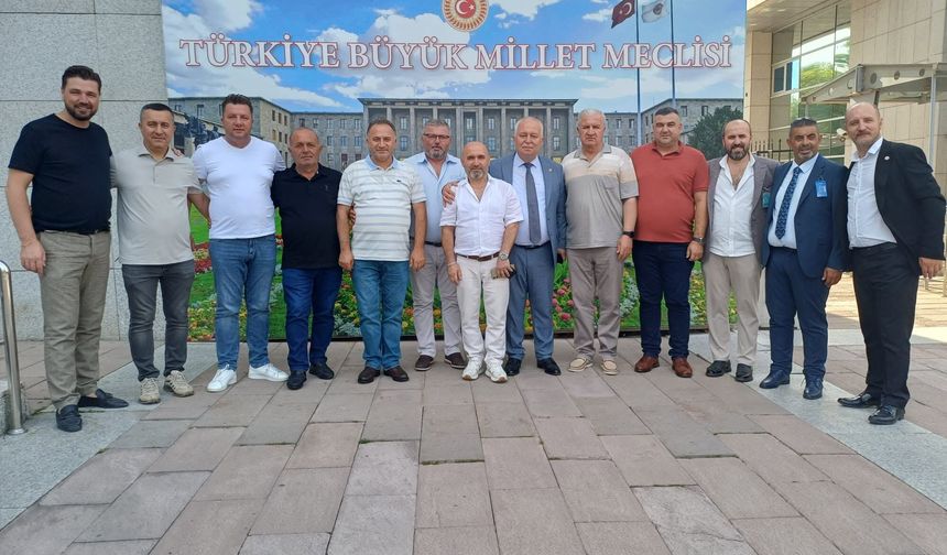 Lüleburgazlı Oda Yöneticilerinden TBMM’ye Ziyaret