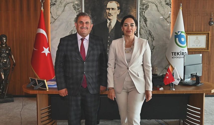 Başkan Arı’dan Tekirdağ Büyükşehir Belediyesi’ne Ziyaret