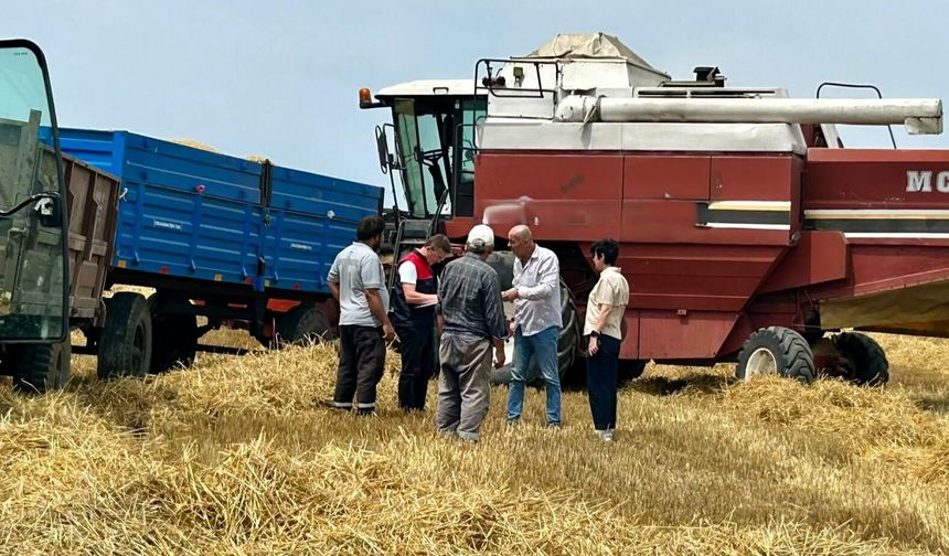 Lüleburgaz’da Biçerdöver Denetimi Gerçekleştirildi