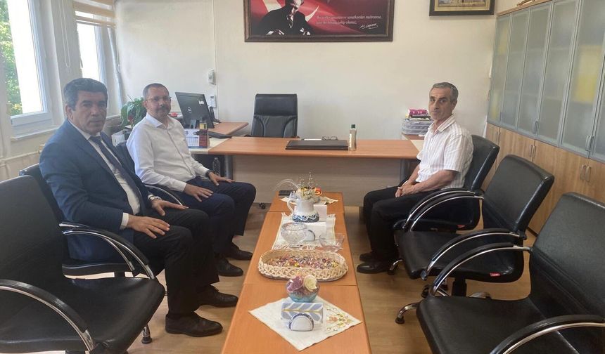 Kaymakam Özderin’den Taziye Ziyareti