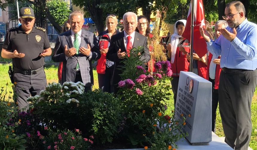 Şehit Komiser Yardımcısı Selim Sarıkaya Anıldı