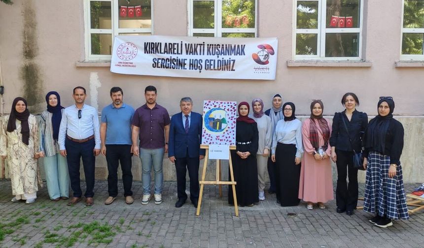 “Vakti Kuşanmak” Projesi Yıl Sonu Sergisi Açıldı