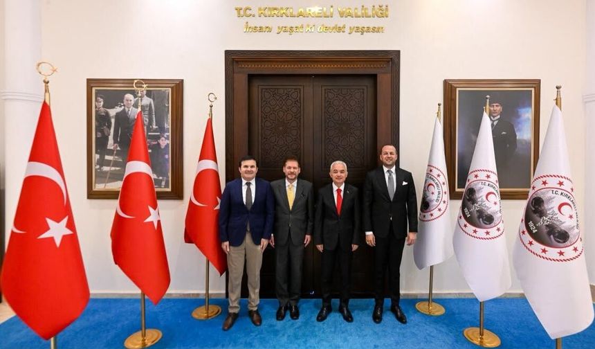 Vali Turan, Kuzey Makedonya Büyükelçisini Ağırladı
