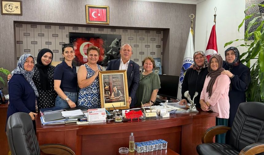 Başkan Çamlıca Kursiyerlerle Bir Araya Geldi