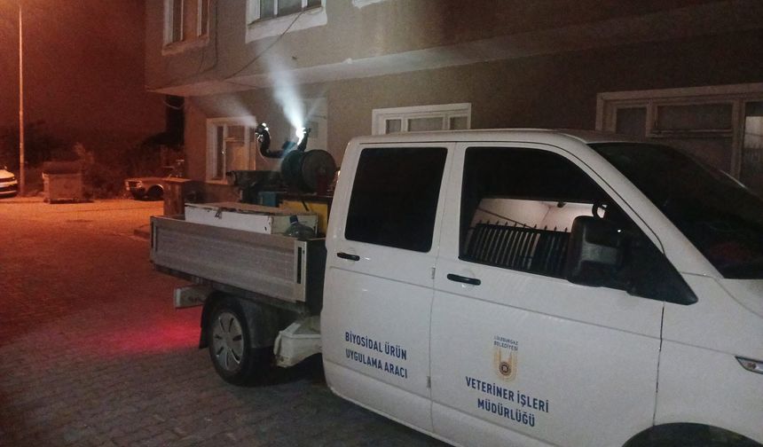Lüleburgaz’da ULV İlaçlama Çalışmaları Sürüyor