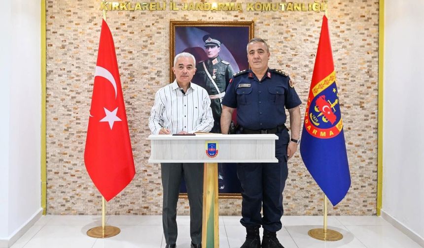 Vali Turan’dan Jandarma Teşkilatına Kutlama Ziyareti