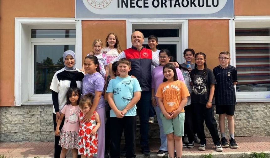 İnece’de Öğrencilere Anız Yangınları Eğitimi