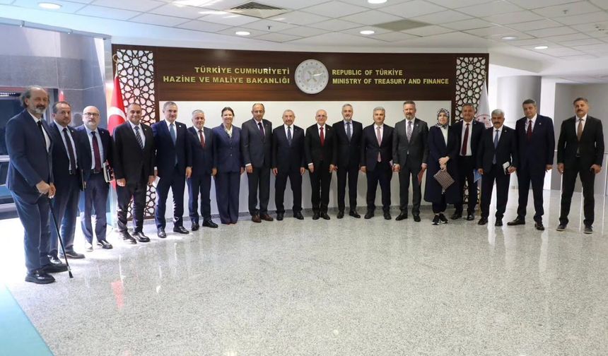 Sarıçam, Ekonomi Gündemini Bakan Şimşek ile Değerlendirdi