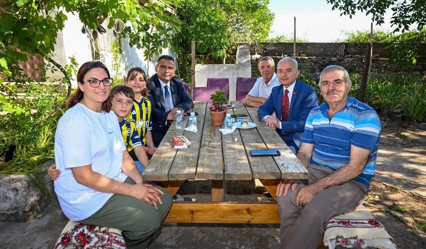 Vali Turan’dan Uzun Ailesine Anlamlı Ziyaret