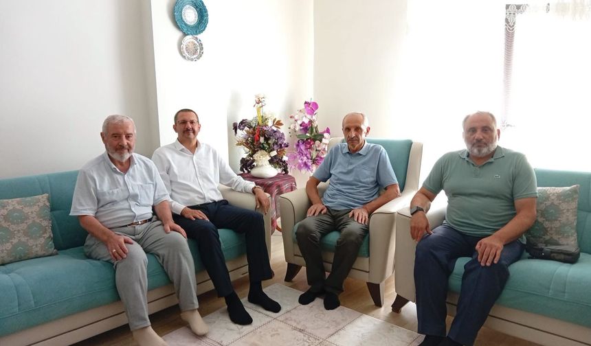 Kaymakam Özderin’den Hac Dönüşü Ziyaret