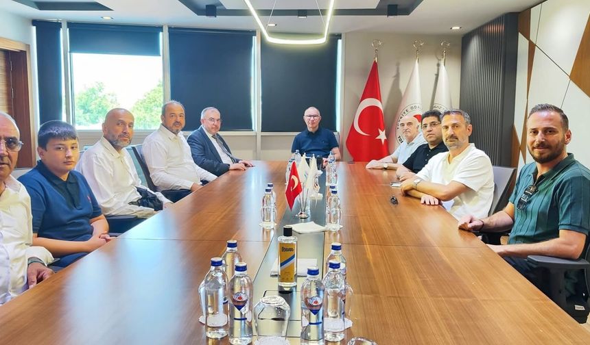 Saadet Partisi Heyetinden Lüleburgaz TSO’ya Ziyaret