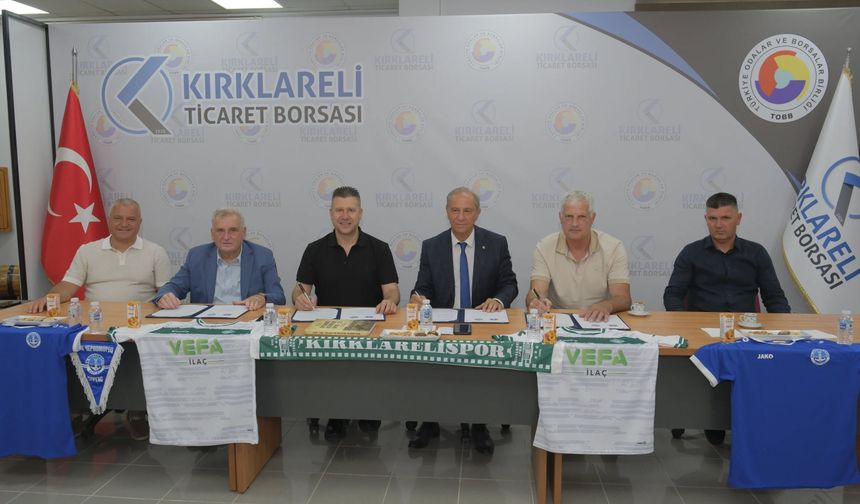 Kırklarelispor ile Burgas Chernomorets 1919 Arasında İş Birliği Protokolü İmzalandı