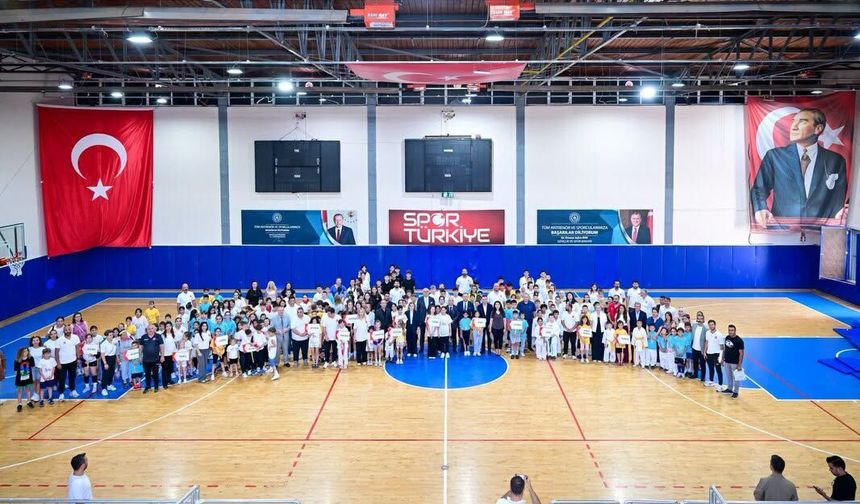 Kırklareli’nde GSB Yaz Spor Okulları Açıldı