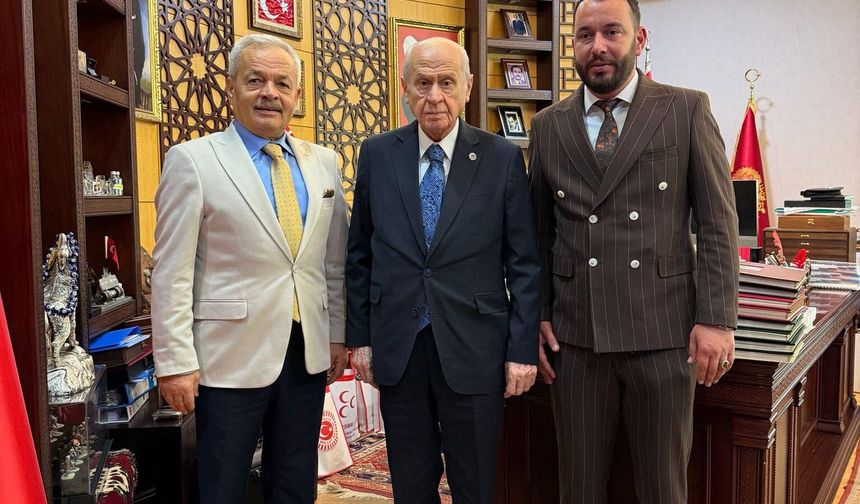 MHP Kırklareli Teşkilatından Bahçeli’ye Ziyaret
