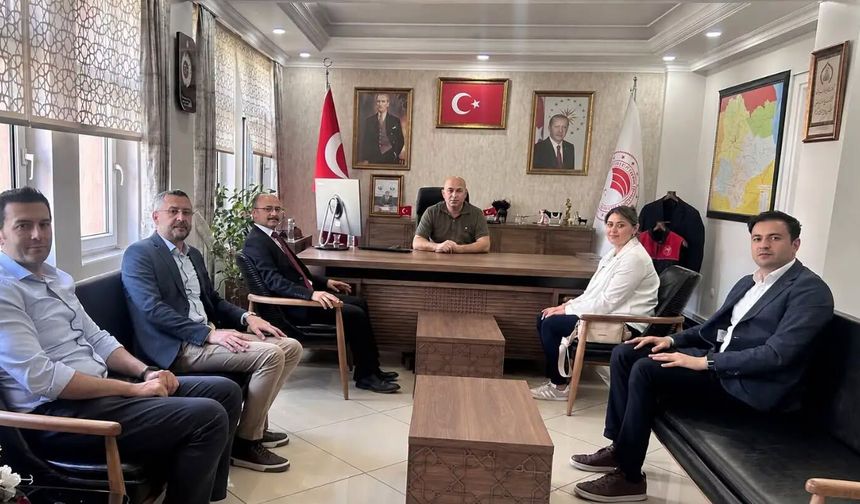 TKDK Heyetinden İl Müdürü Karaca’ya Ziyaret