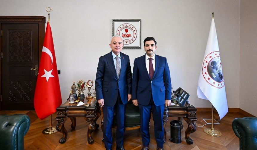 Vali Turan, Başsavcı Çınarbay’ı Kabul Etti