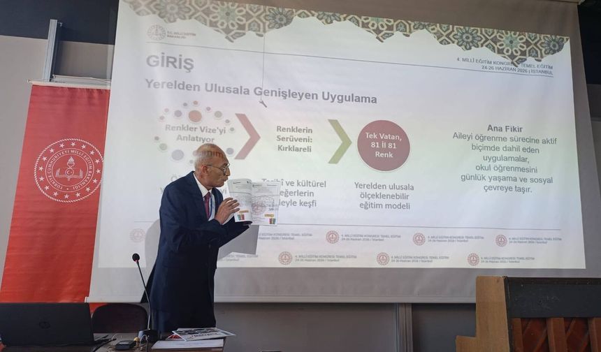 Vize’nin Eğitim Çalışmaları Ulusal Kongrede Tanıtıldı