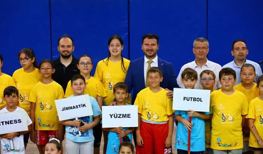 Babaeski’de Yaz Spor Okulları Açıldı