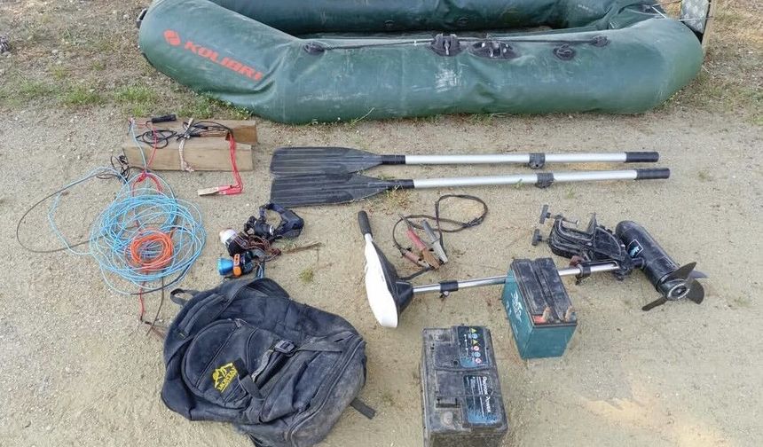 Edirne’de elektrikle kaçak avcılığa 189 bin 622 TL ceza