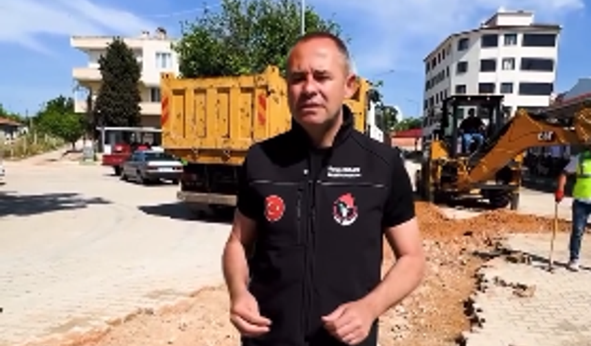 Başkan Bulut Altyapı Çalışmalarını İnceledi