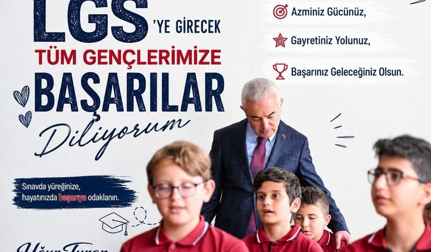 Vali Turan’dan Öğrencilere Mesaj