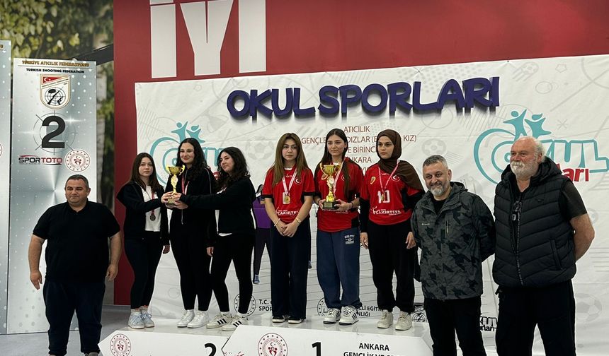 Kırklareli Atıcılıkta Türkiye Dereceleriyle Döndü