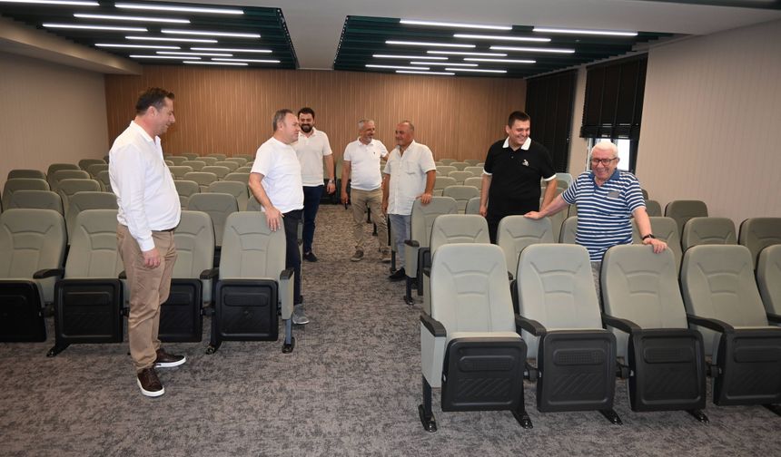 Kırklareli TSO'da Konferans Salonu İncelendi