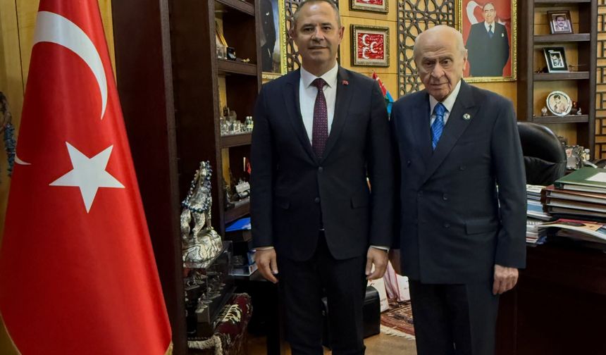 Başkan Derya Bulut’tan Bahçeli’ye Ziyaret