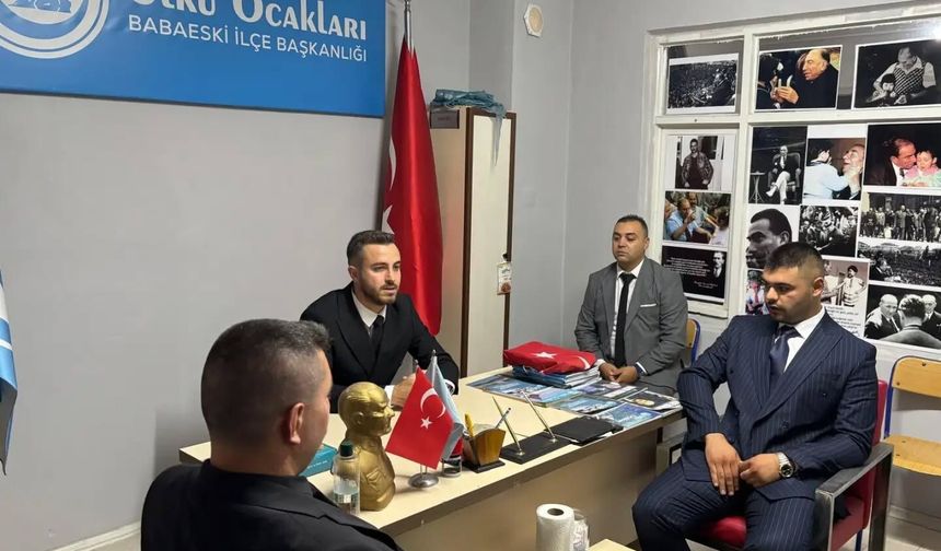 Ülkü Ocakları Babaeski İlçe Başkanlığı'na Gökay Yalçın Atandı