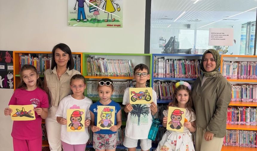 KÜYAP’26’da Kum Boyama Etkinliği Düzenlendi