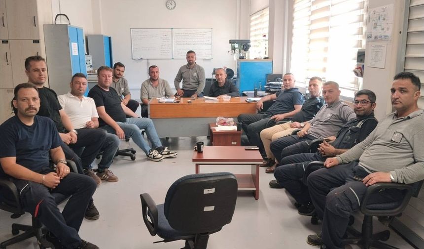 Petrol-İş Trakya Şubesi’nden LNG BOTAŞ Çalışanlarına Ziyaret