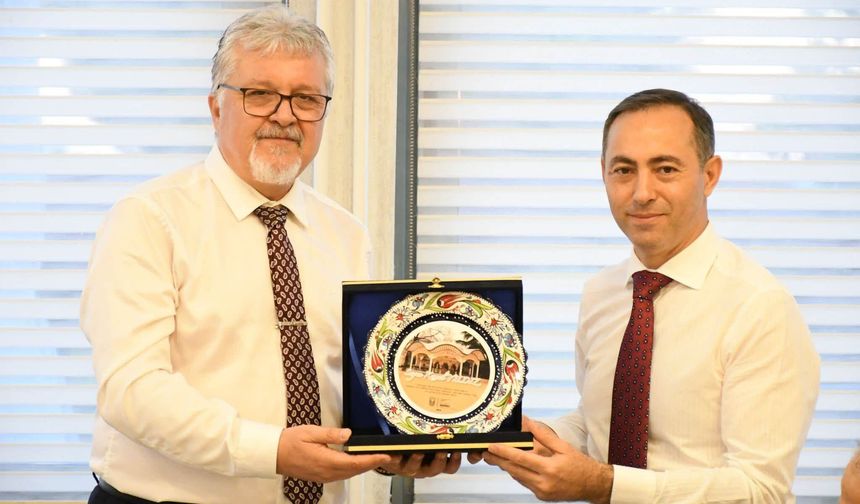 Başkan Gerenli, Kaymakam Yıldız’ın Veda Yemeğine Katıldı