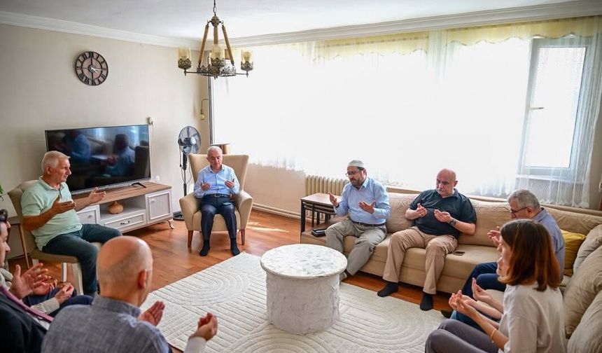 Vali Turan’dan Öğretmen Çağatay Bor’un Ailesine Taziye Ziyareti