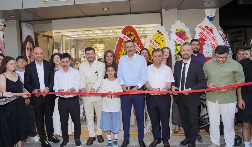 Hisar Kuyumculuk Pınarhisar’da Hizmete Açıldı