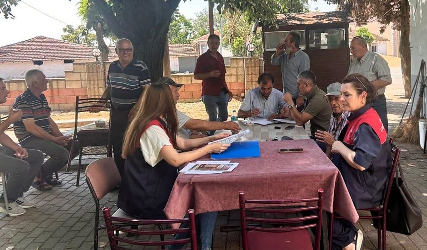Çiftçilere Üretim Planlaması ve Anız Yangınları Eğitimi