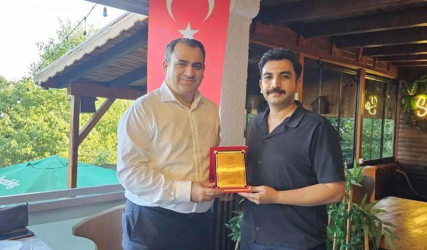 Başsavcı Çınarbay’a Veda Plaketi