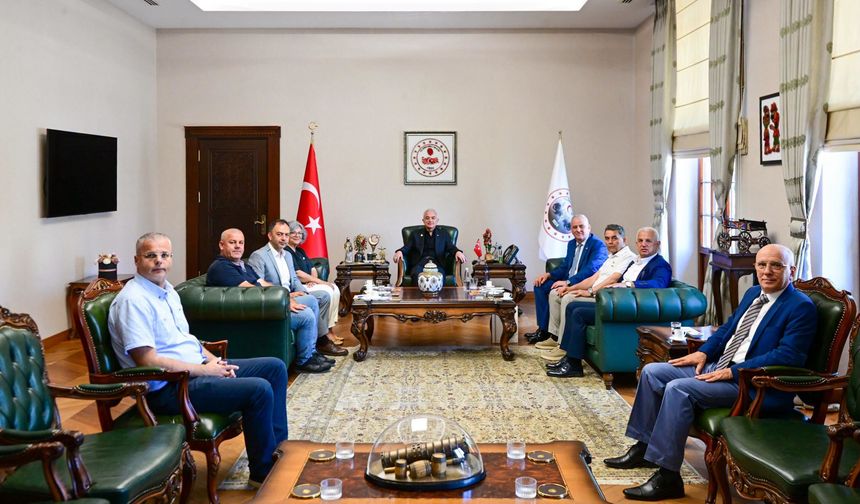 Vali Turan, Bosna Sancak Derneği Yönetimini Kabul Etti