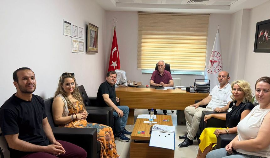 Pınarhisar Devlet Hastanesi'nde Öz Değerlendirme Toplantısı Yapıldı
