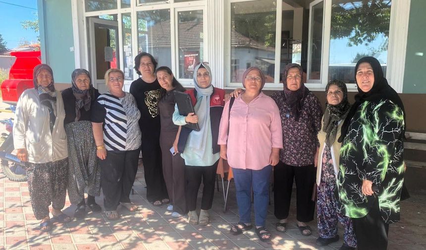 Ağayeri Köyü’nde Süt Hijyeni Eğitimi Verildi