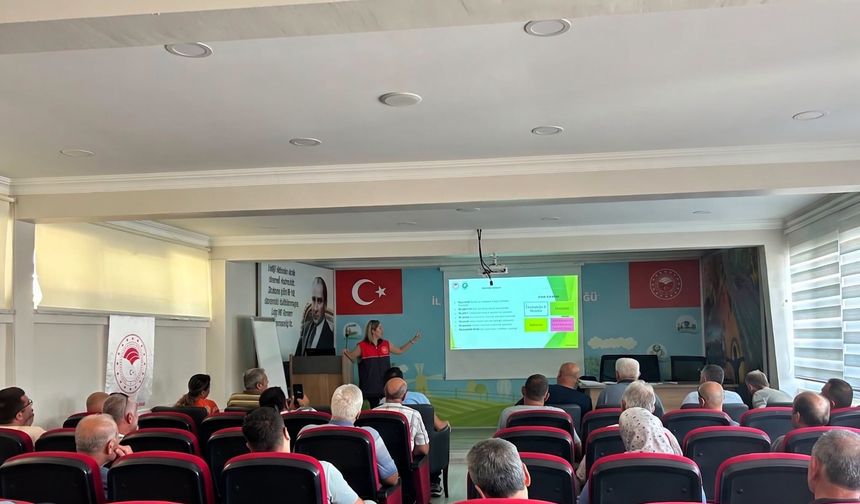Üreticilere Bitki Koruma Ürünleri Eğitimi
