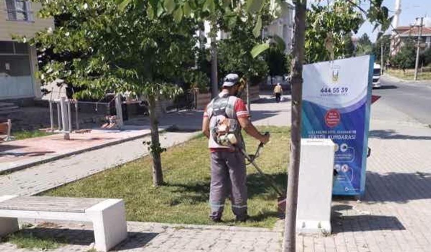 Lüleburgaz'da Temizlik Çalışmaları Aralıksız Sürüyor
