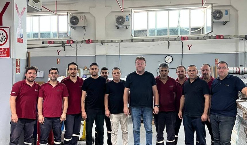 Petrol-İş Trakya Şubesi ELBA BANT Çalışanlarıyla Buluştu