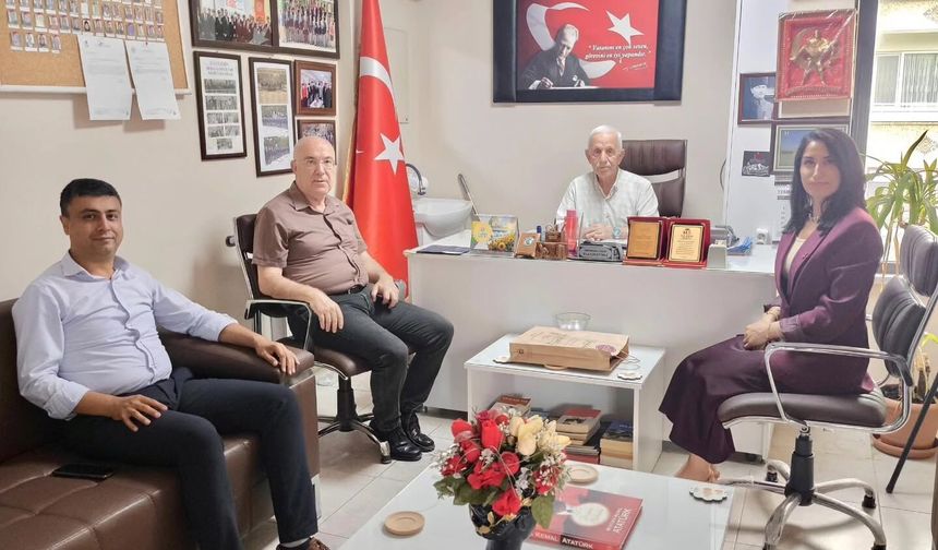 İl Müdürü Kumaş'tan Gaziler Derneği'ne Ziyaret
