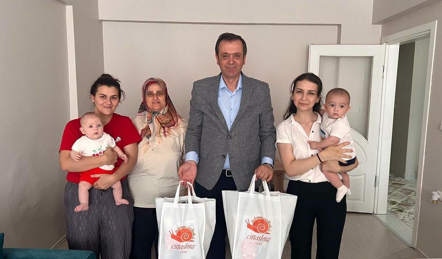 Başkan Özalp’tan "Hoş Geldin Bebek" Ziyareti