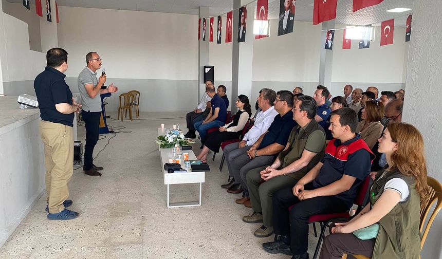 Kofçaz'da Orman Yangınlarıyla Mücadele Toplantısı Düzenlendi