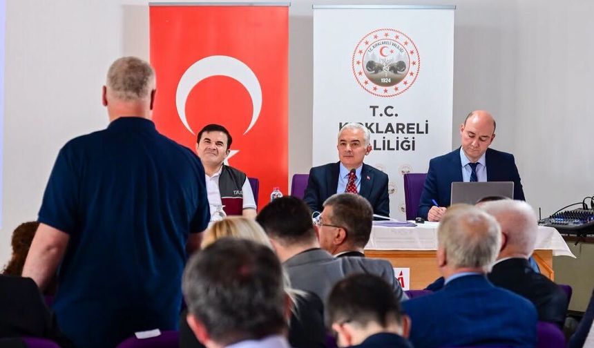 Kırklareli İl Koordinasyon Kurulu Toplandı