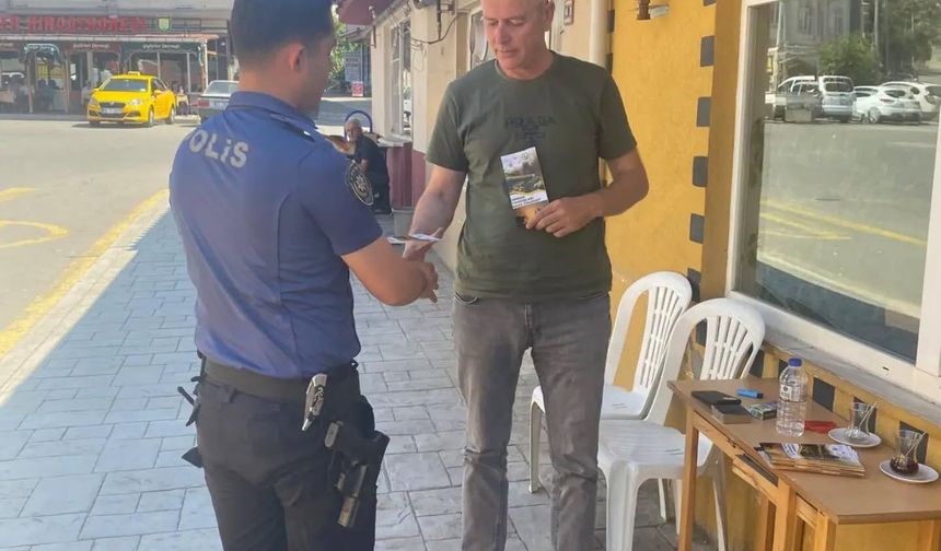 Vize'de Dolandırıcılık ve Yangın Uyarısı