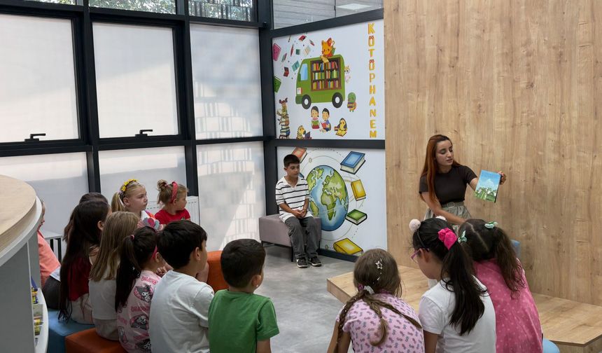 KÜYAP'ta Masal Saati Etkinliği Yapıldı